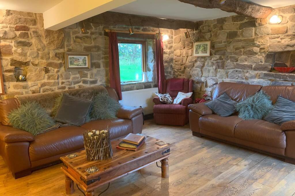 Stunning Secluded Peak District Luxurious Barn Villa Leek Luaran gambar